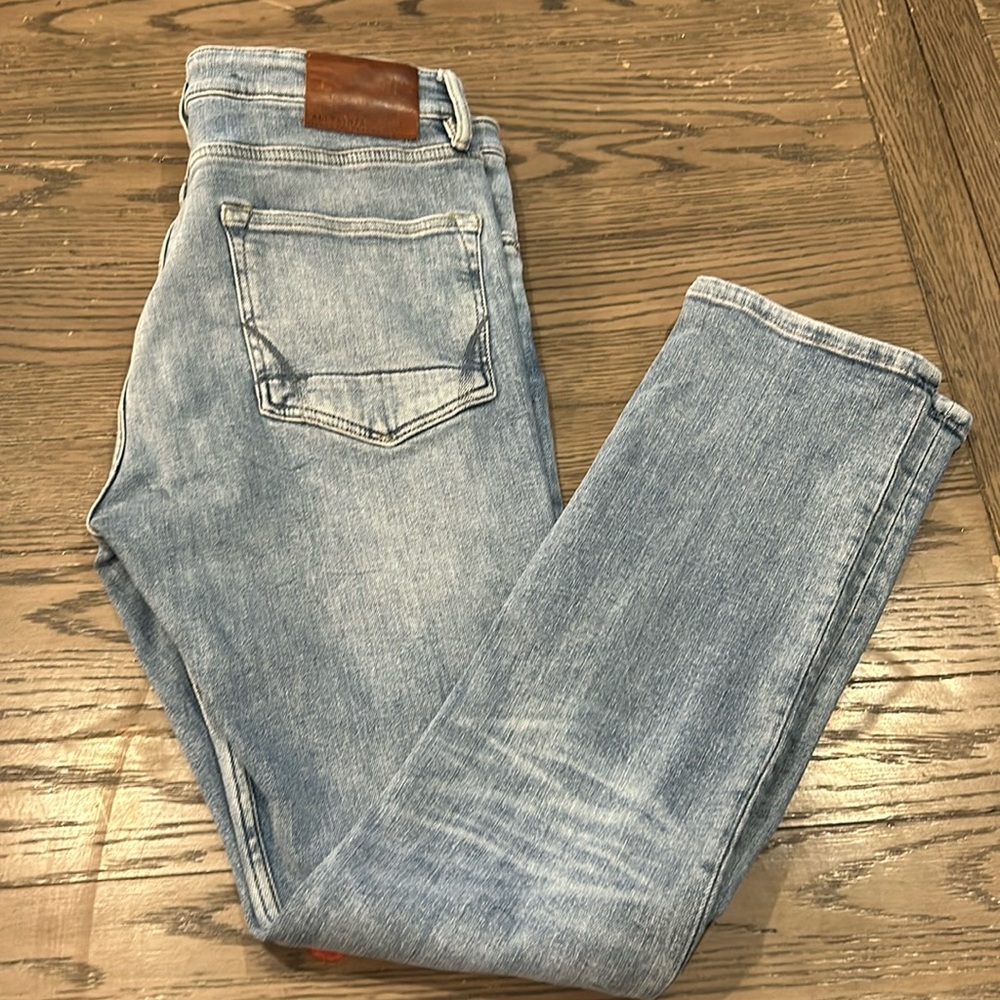 All Saints Light Blue Skinny Jeans